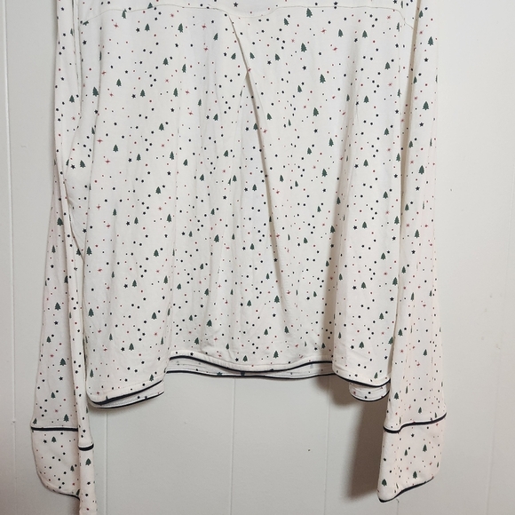 Tommy John Long Sleeve Christmas Tree Sleeve Top Size Large - Picture 7 of 16